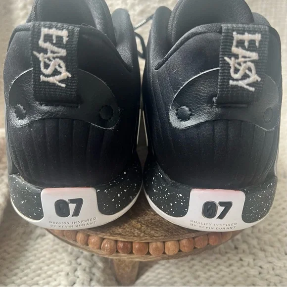 Nike KD15 TB Black White Kevin Durant Basketball Shoe DO9826-002 Men's Size 9.5 - Picture 4 of 6